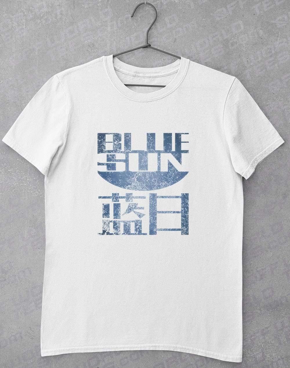 Blue Sun T-Shirt S / White - Off World Tees