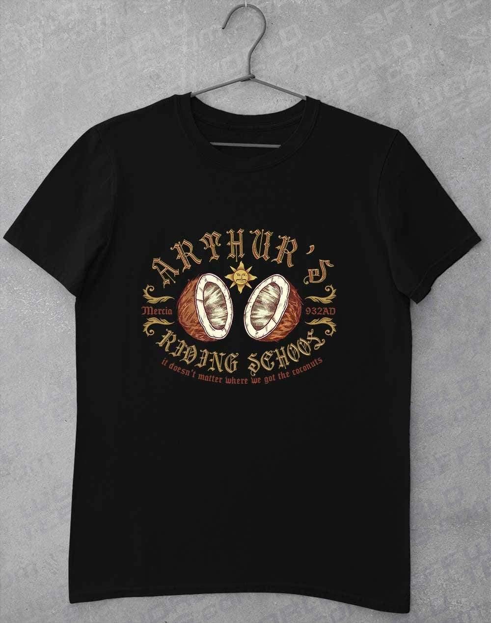 King Arthur's Riding School T-Shirt S / Black - Off World Tees