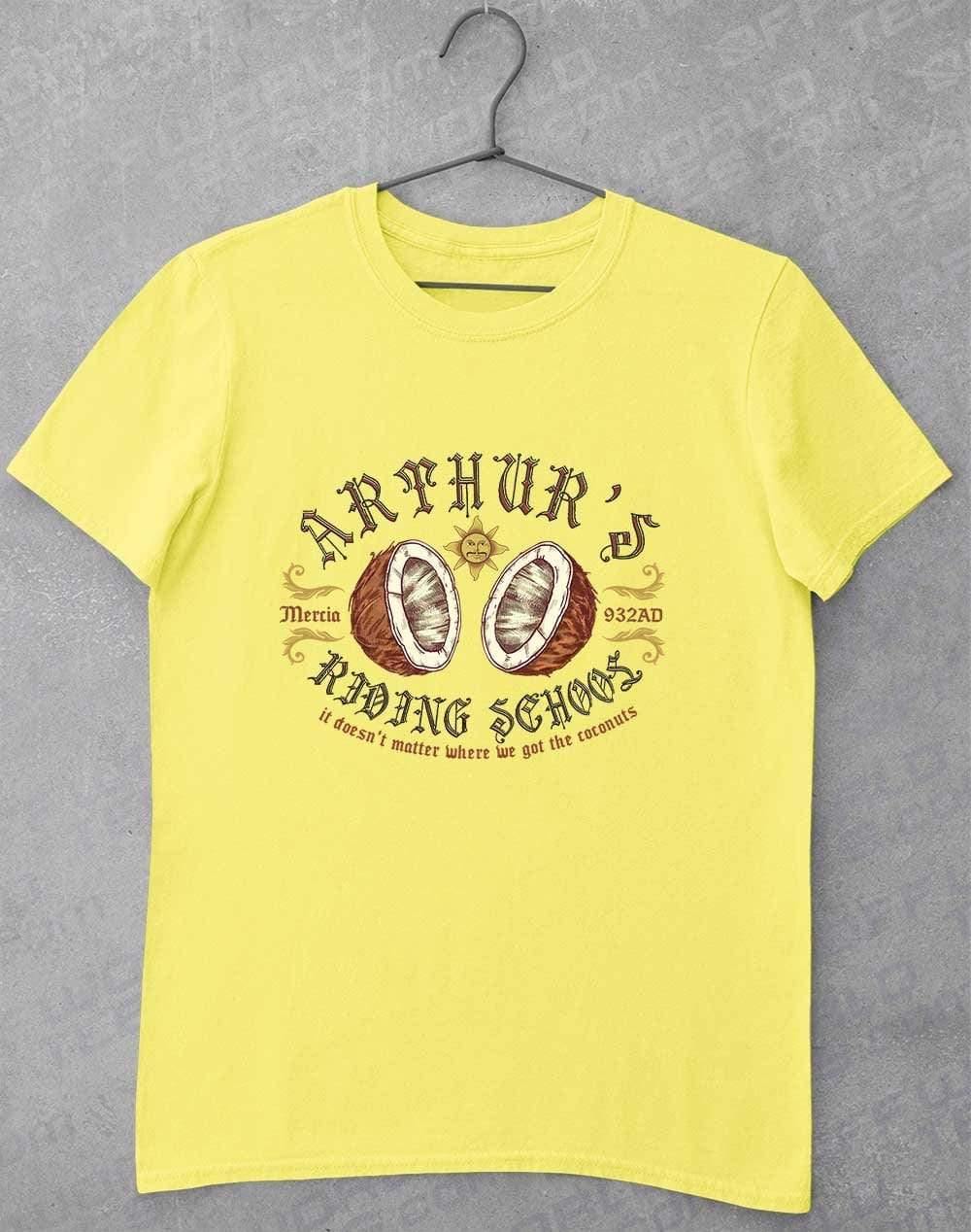 King Arthur's Riding School T-Shirt S / Cornsilk - Off World Tees