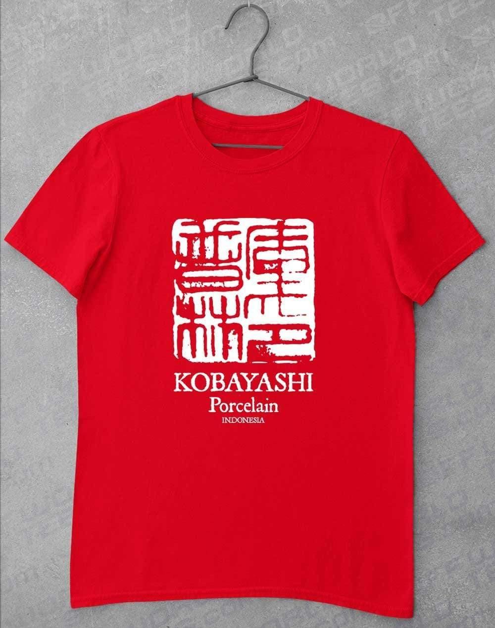 Kobayashi Porcelain T-Shirt S / Red - Off World Tees