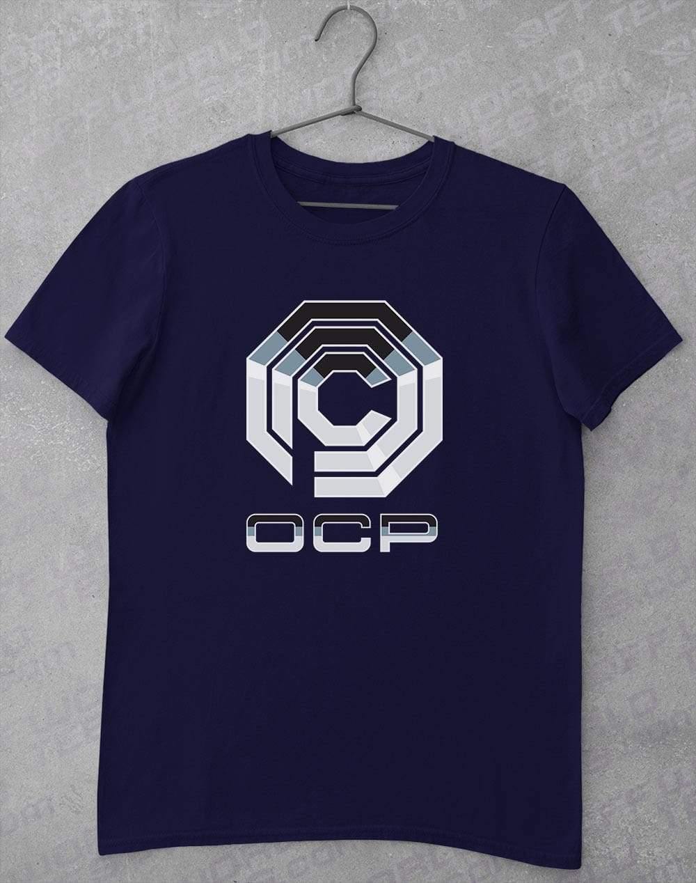 Omni Consumer Products T-Shirt S / Navy  - Off World Tees