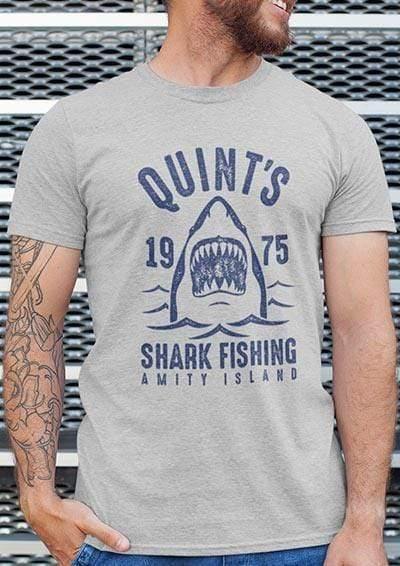 Quints Shark Fishing T-Shirt | Retro Movie & TV Clothing