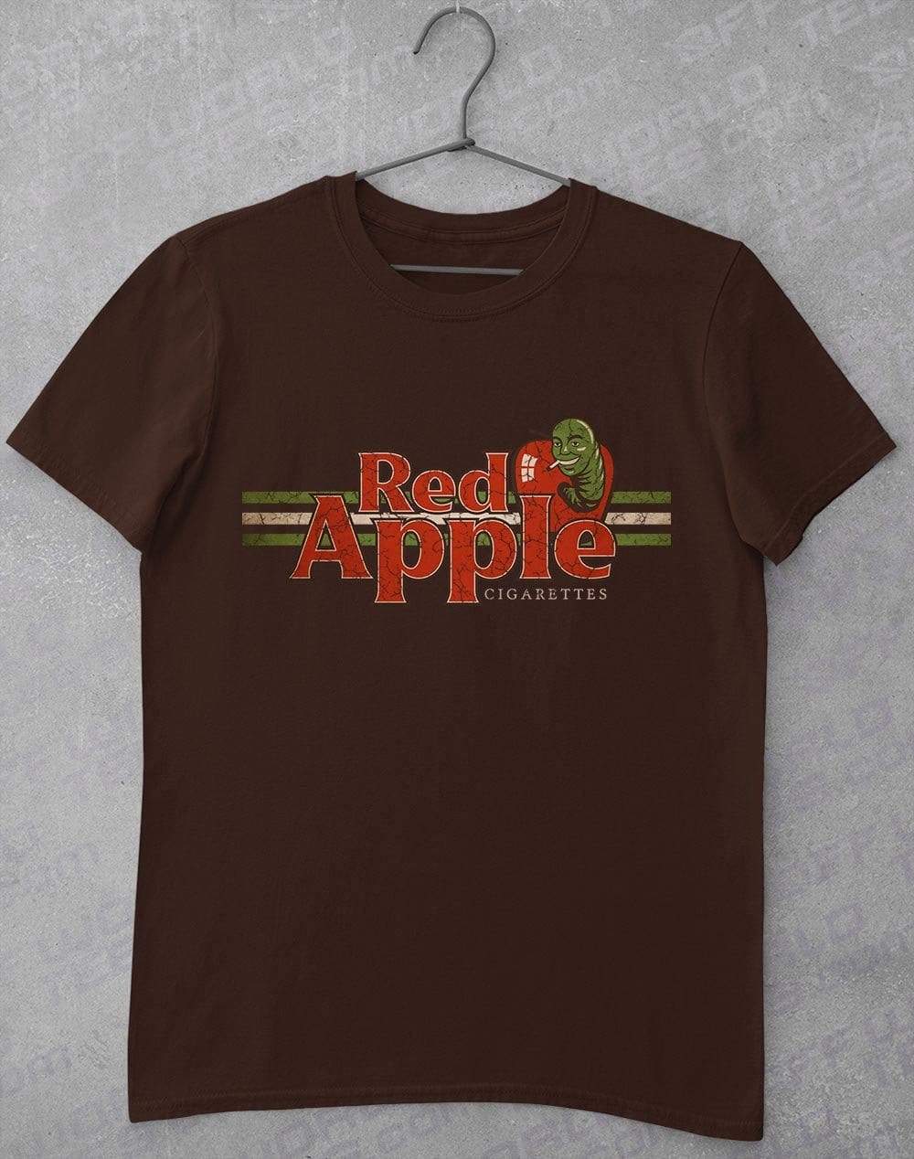 Red Apple Cigarettes T-Shirt S / Dark Chocolate  - Off World Tees