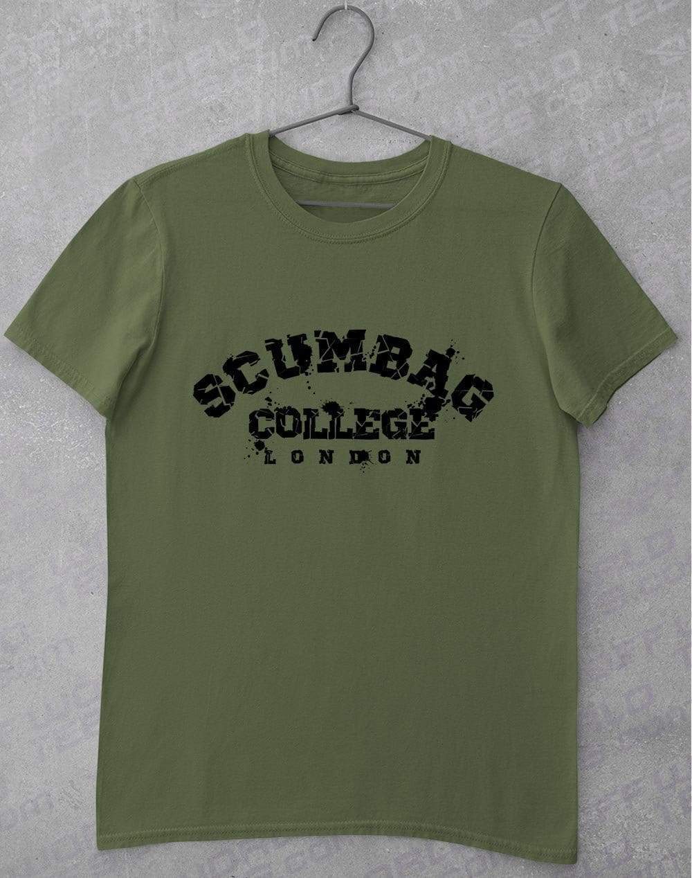 Scumbag College T-Shirt S / Military Green - Off World Tees