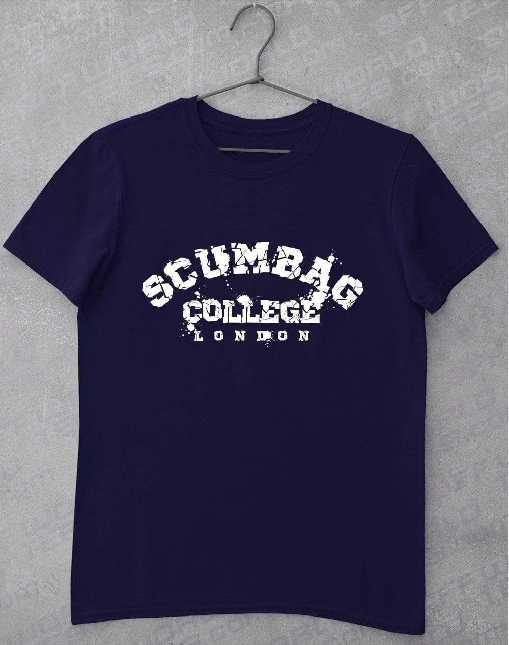 Scumbag College T-Shirt S / Navy - Off World Tees