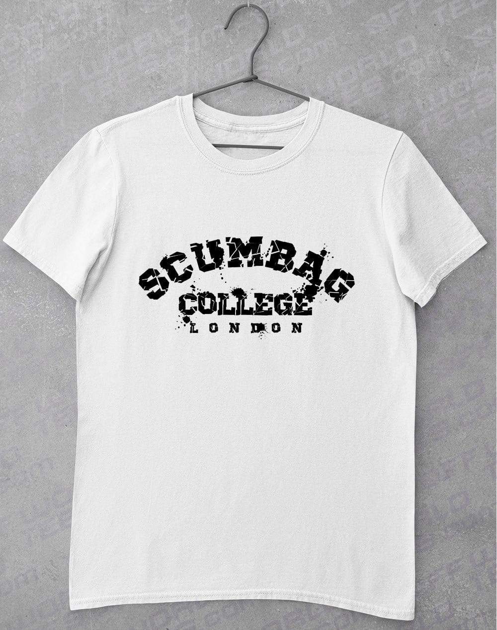 Scumbag College T-Shirt S / White - Off World Tees