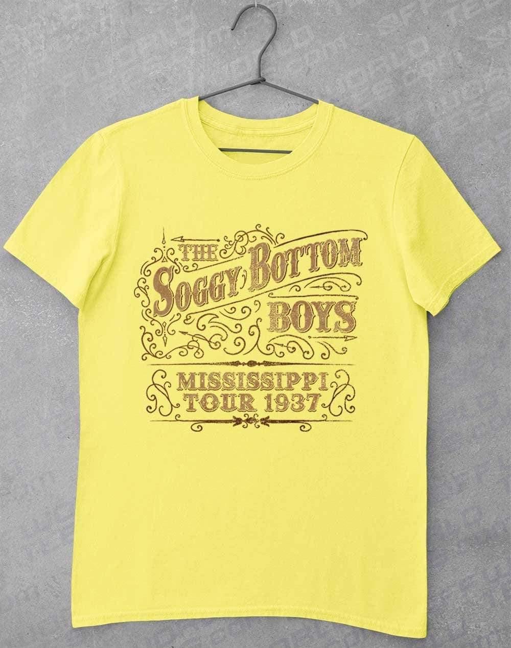 Soggy Bottom Boys Tour 1937 T-Shirt S / Cornsilk - Off World Tees