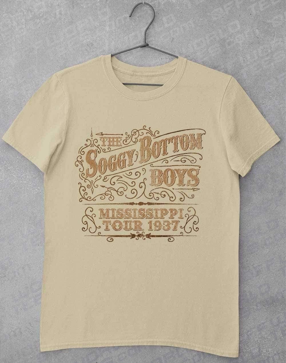 Soggy Bottom Boys Tour 1937 T-Shirt S / Sand - Off World Tees