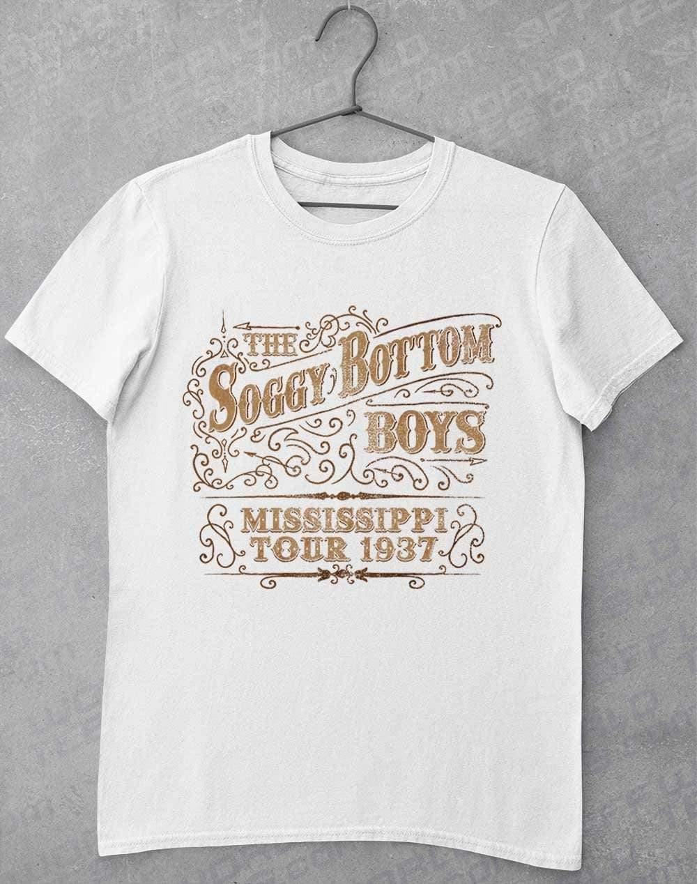 Soggy Bottom Boys Tour 1937 T-Shirt S / White - Off World Tees