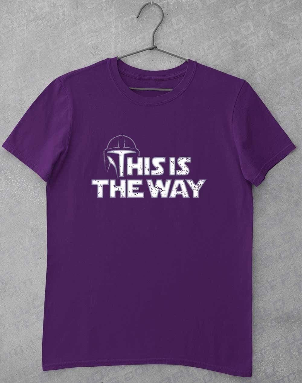 This is the Way - T-Shirt S / Purple - Off World Tees