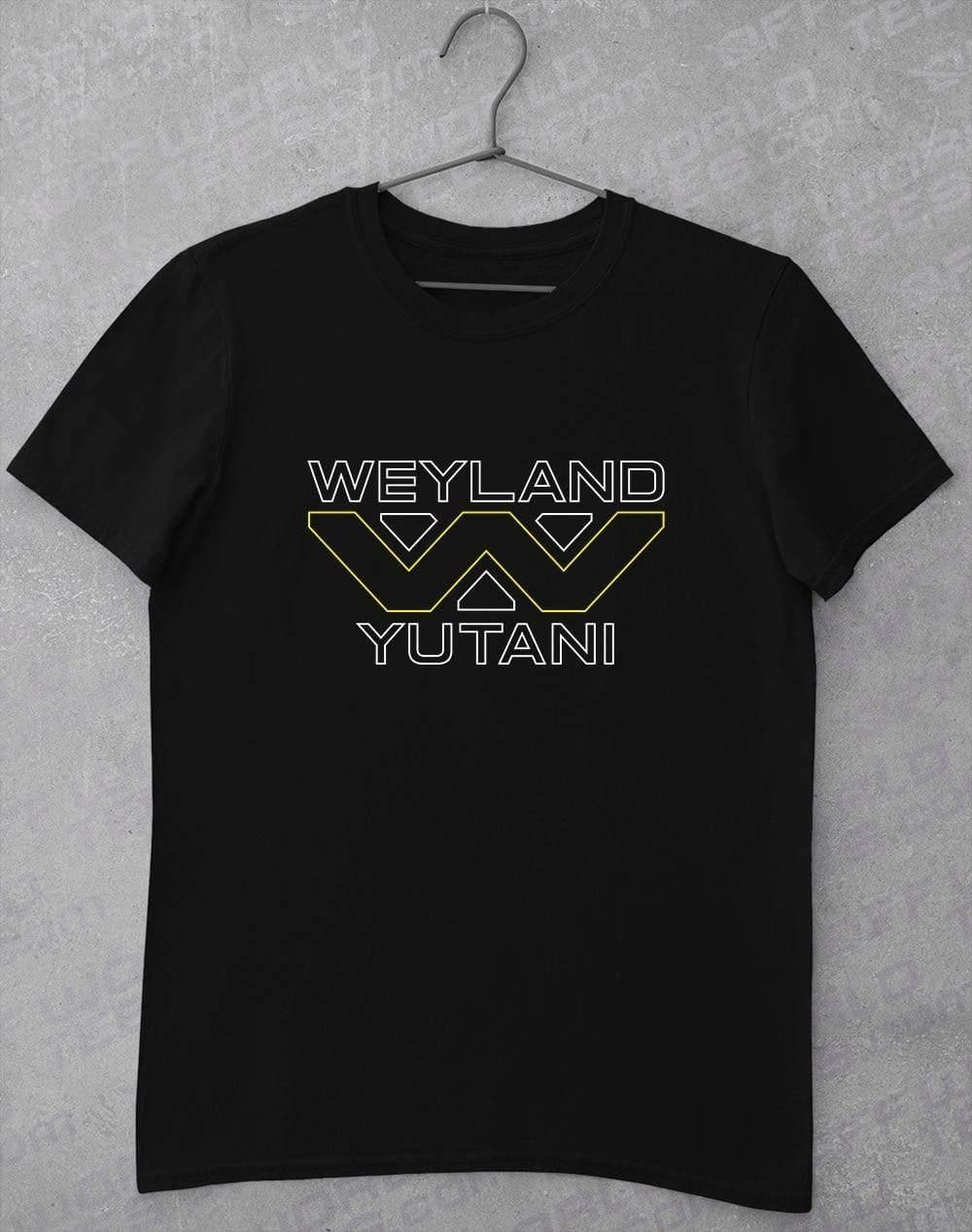 Weyland Yutani Outline T-Shirt S / Black - Off World Tees