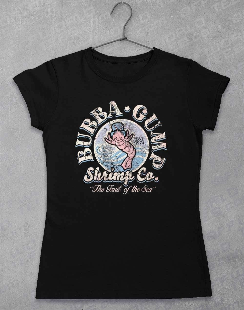 Bubba Gump Shrimp Co Women's T-Shirt 8-10 / Black - Off World Tees