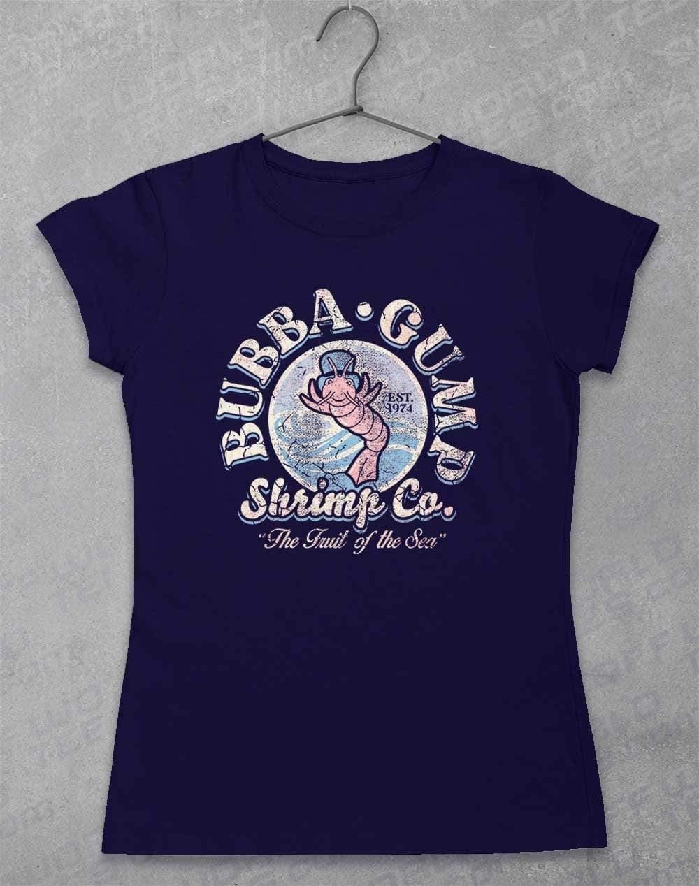 Bubba Gump Shrimp Co Women's T-Shirt 8-10 / Navy - Off World Tees
