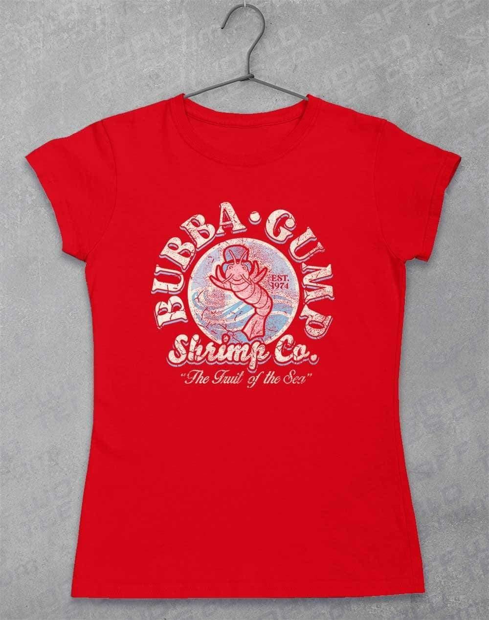 Bubba Gump Shrimp Co Women's T-Shirt 8-10 / Red - Off World Tees