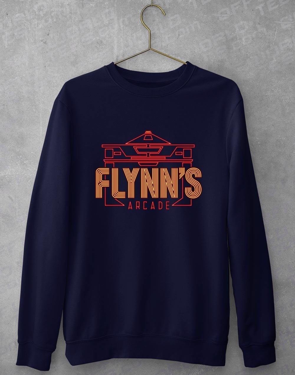 Flynns Arcade Sweatshirt S / Oxford Navy  - Off World Tees