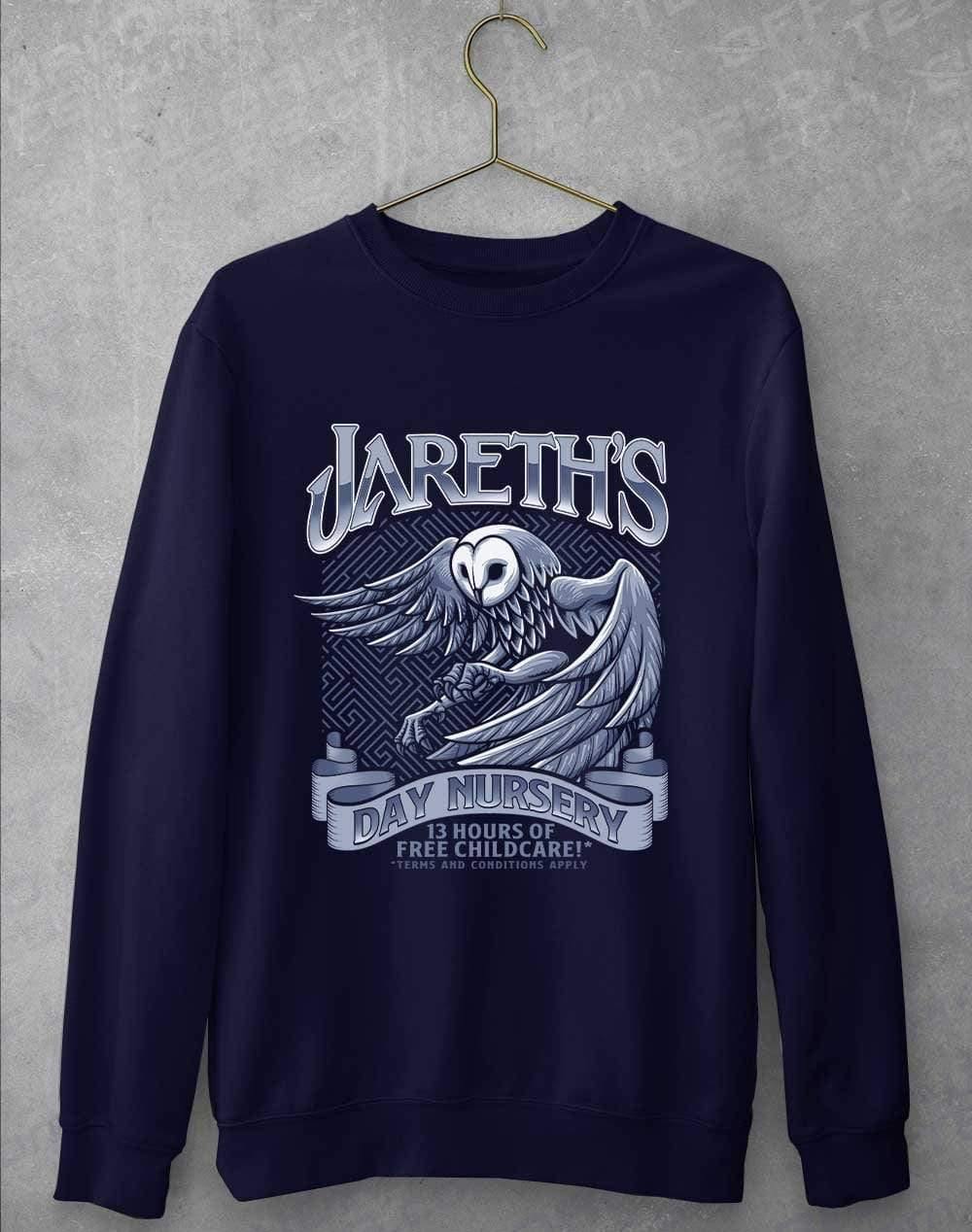 Jareth's Day Nursery Sweatshirt S / Oxford Navy  - Off World Tees