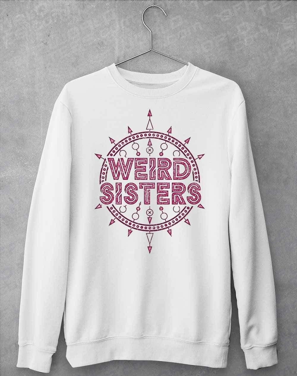 Weird Sisters Band Logo Sweatshirt S / Arctic White - Off World Tees