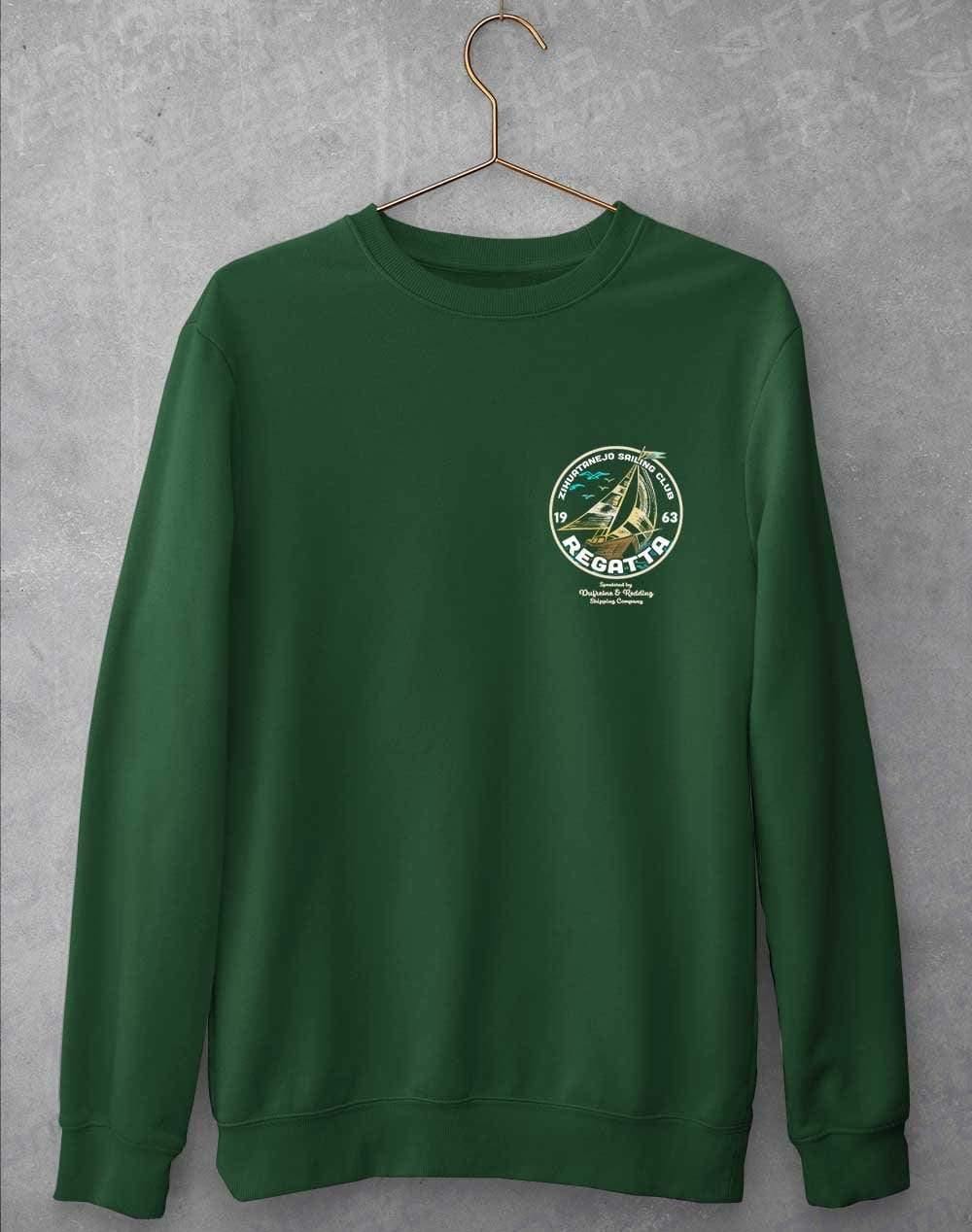 Zihuatanejo Sailing Regatta 1963 Sweatshirt S / Bottle Green - Off World Tees