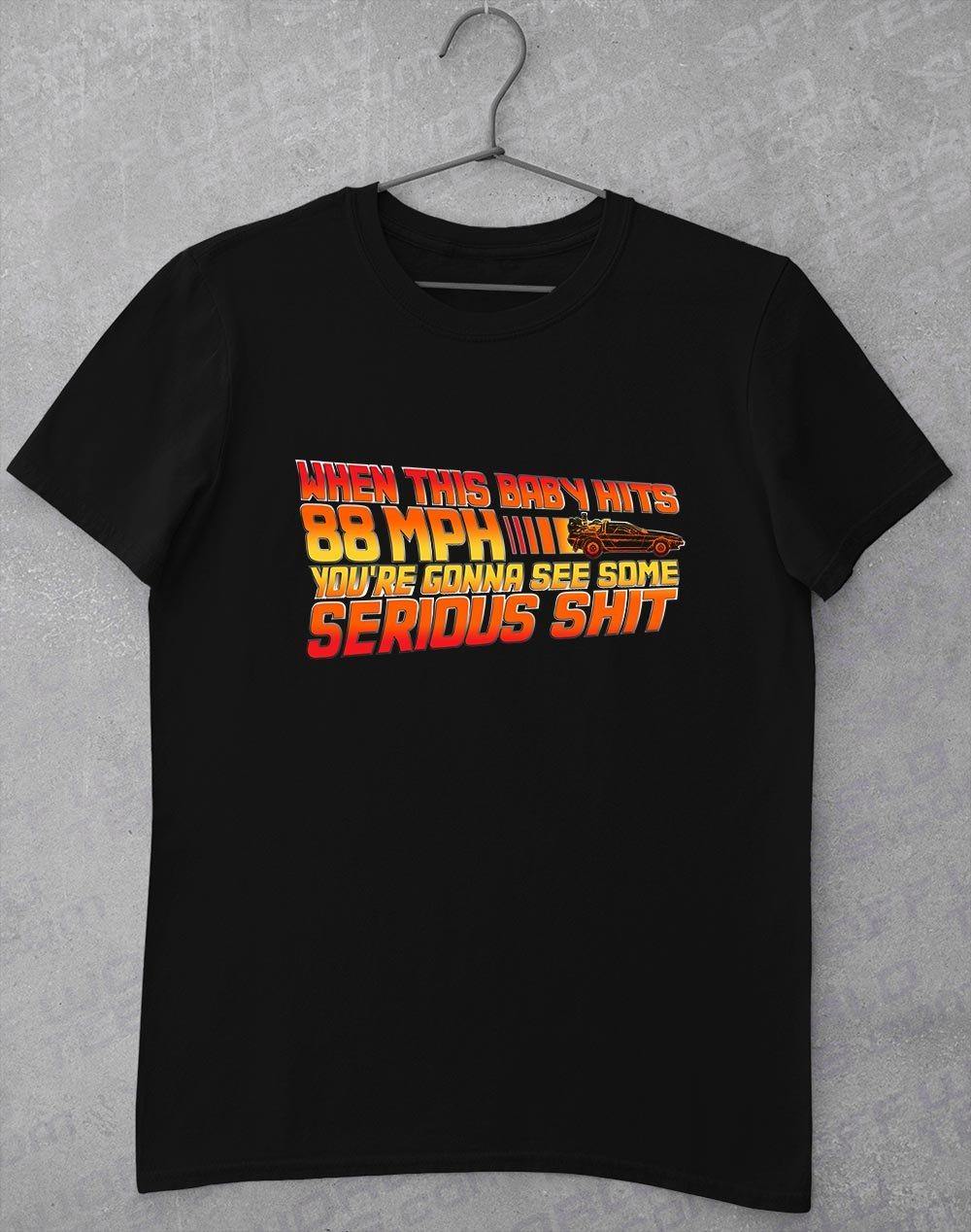 88 Miles Per Hour T-Shirt S / Black - Off World Tees