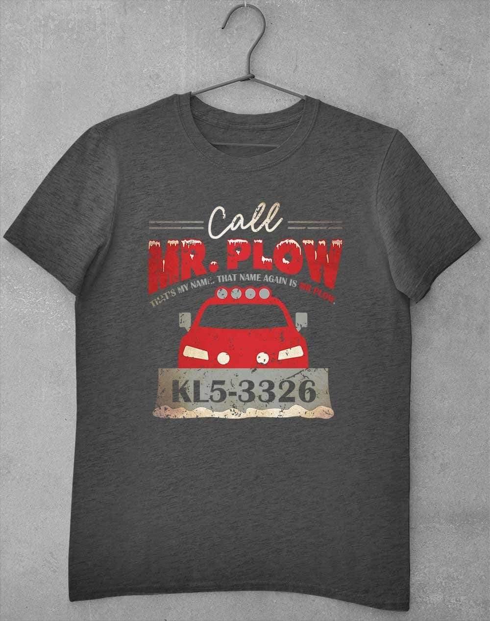 Call Mr Plow T-Shirt S / Dark Heather - Off World Tees