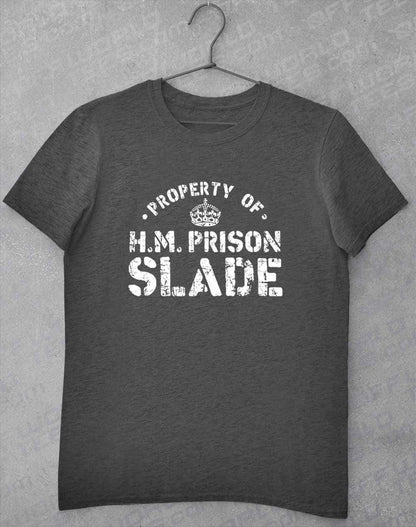 HM Prison Slade T-Shirt S / Dark Heather  - Off World Tees