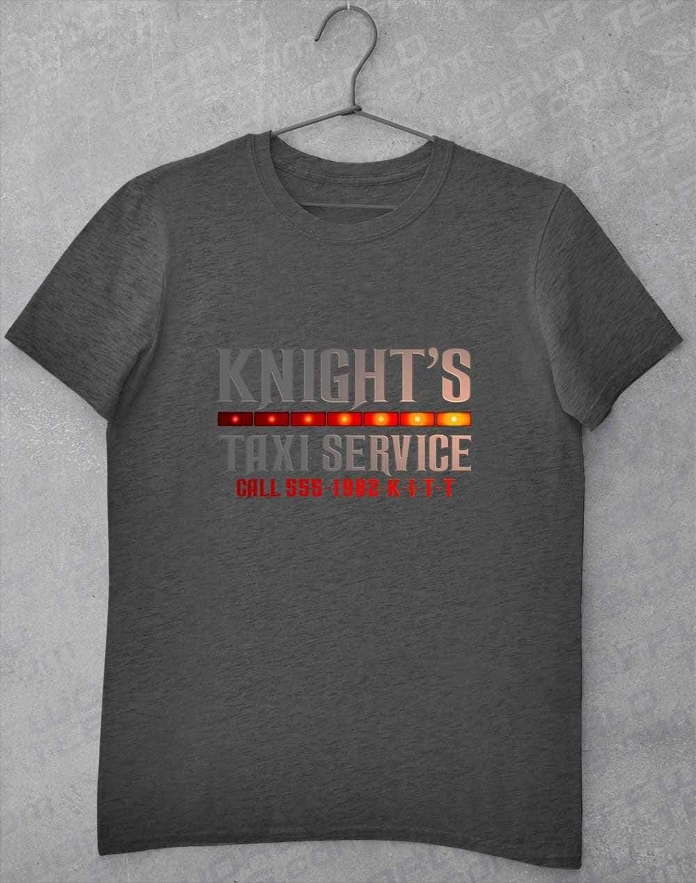Knight's Taxi Sevice T-Shirt S / Dark Heather - Off World Tees