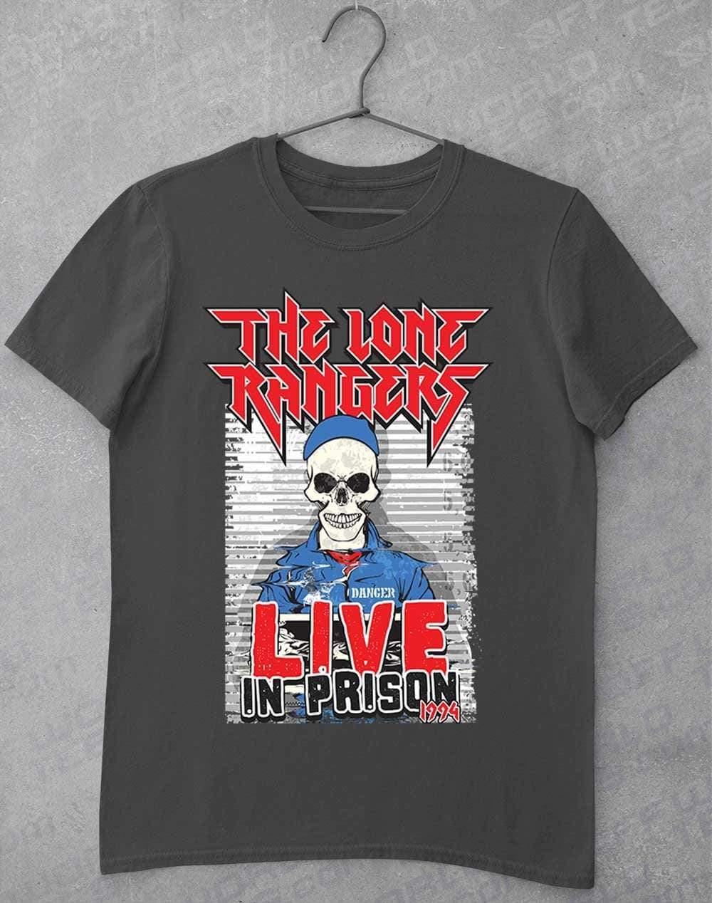 Lone Rangers Live in Prison 1994 T-Shirt S / Charcoal - Off World Tees