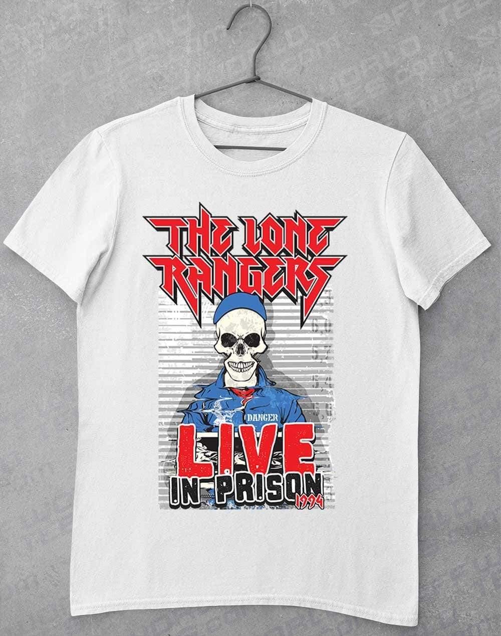 Lone Rangers Live in Prison 1994 T-Shirt S / White - Off World Tees