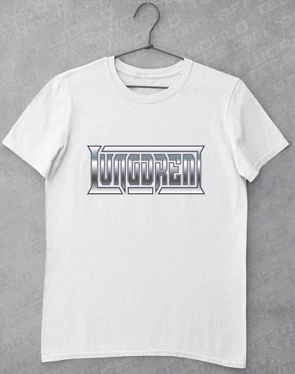 LUNGDREN Chrome Logo - T-Shirt - Off World Tees