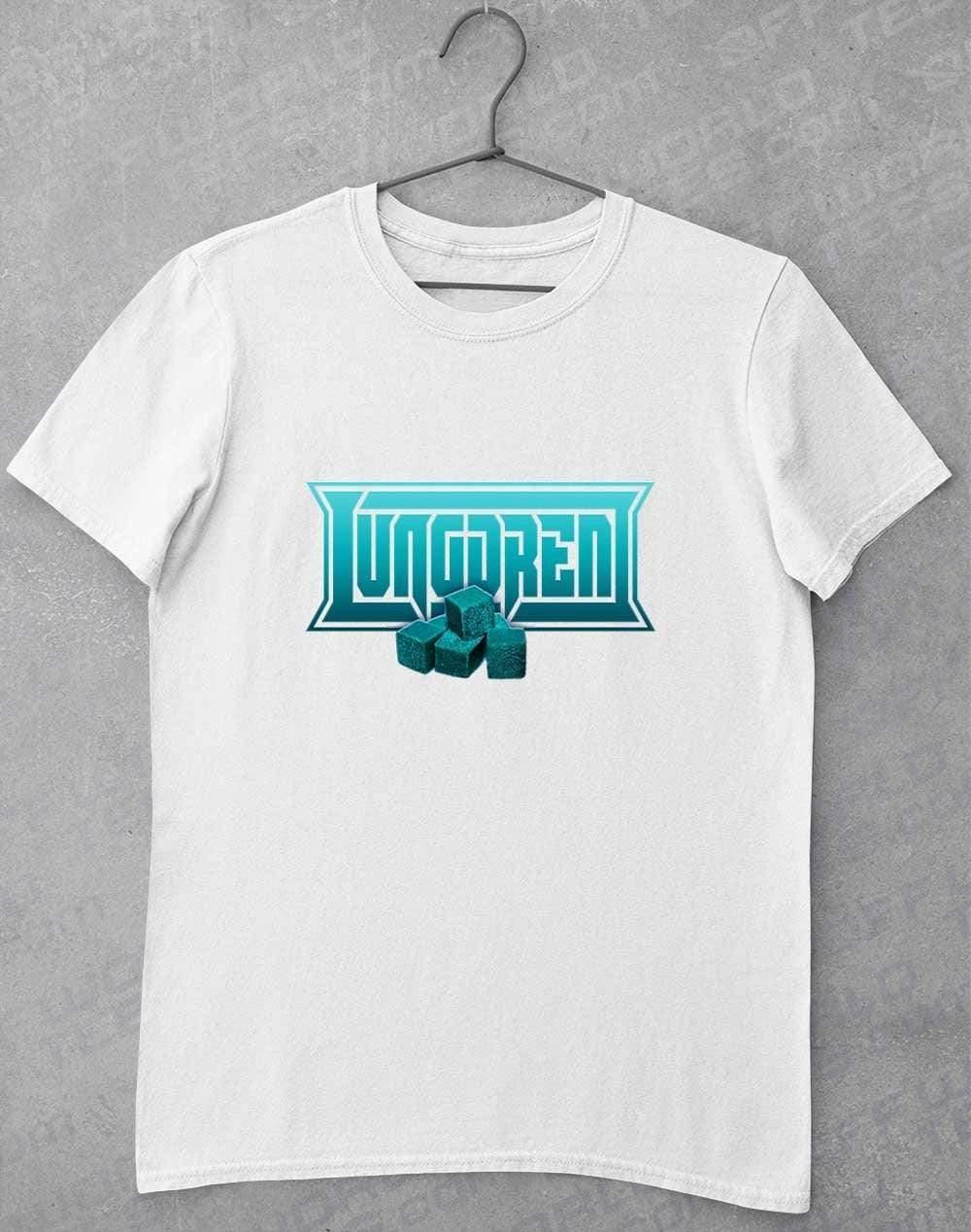 LUNGDREN Chunks Logo - T-Shirt - Off World Tees