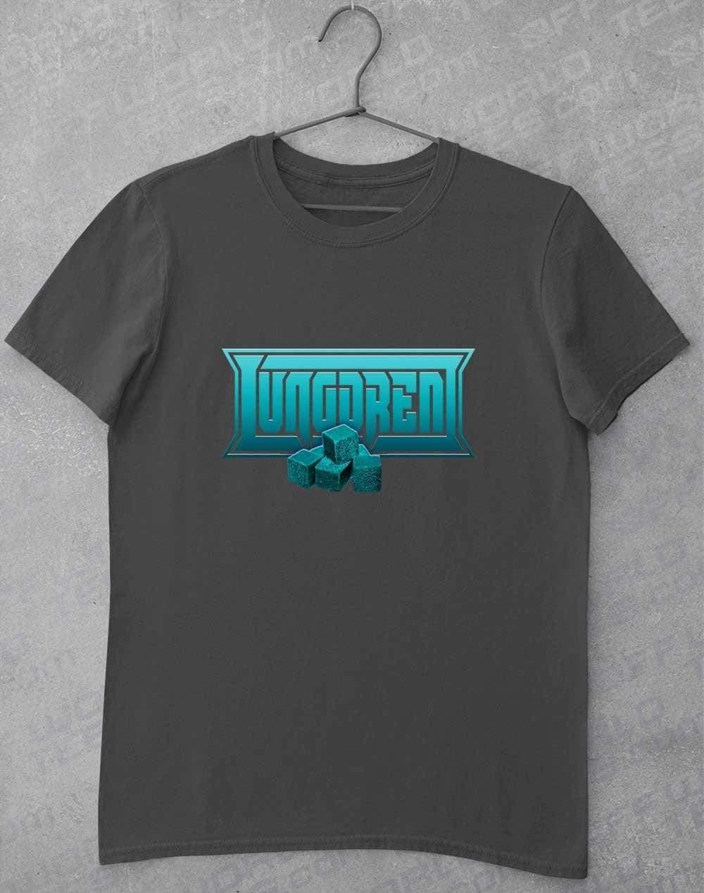 LUNGDREN Chunks Logo - T-Shirt S / Charcoal - Off World Tees