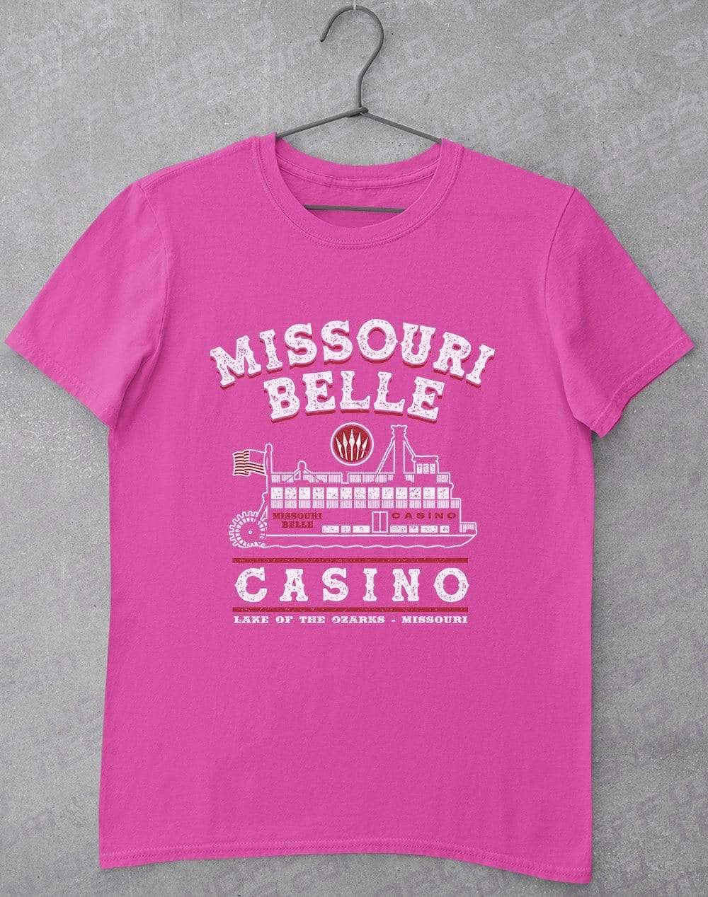 Missouri Belle Casino T-Shirt S / Azalea - Off World Tees