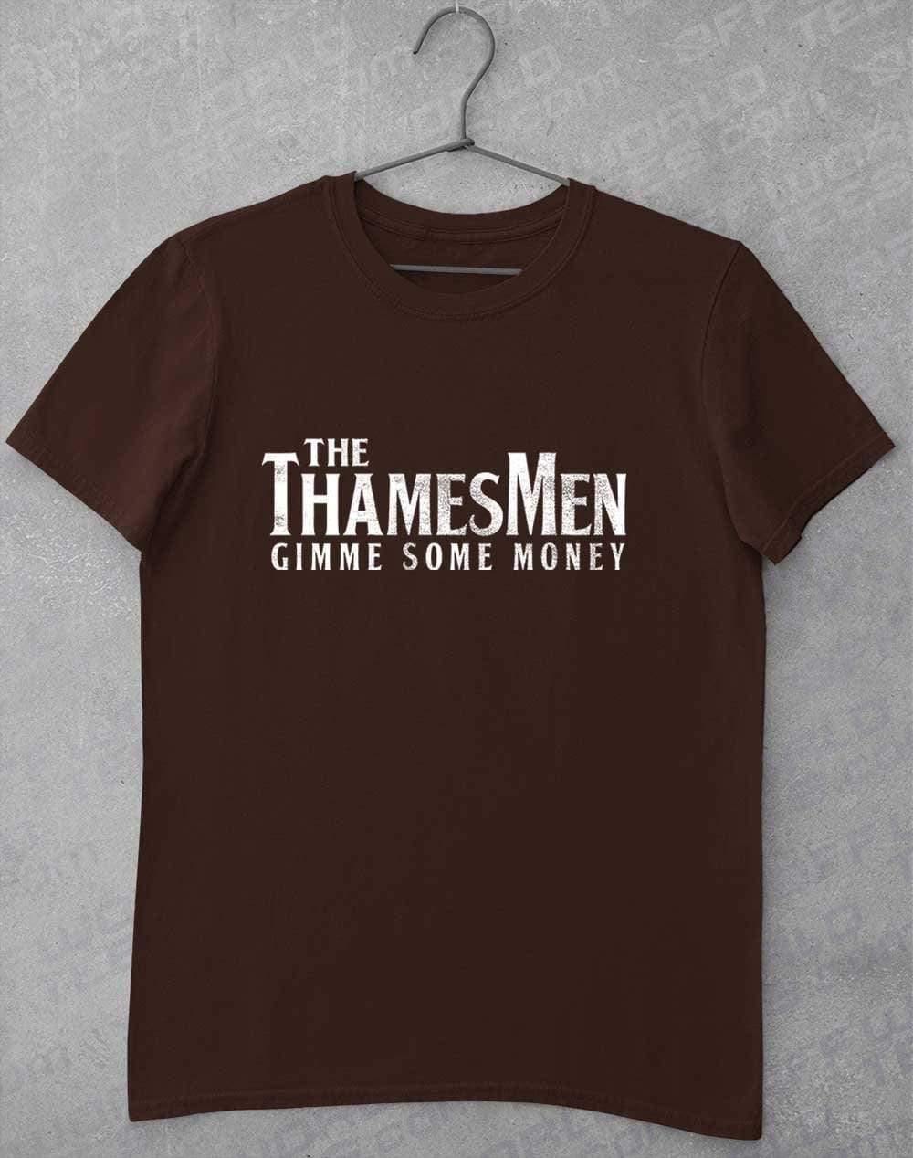 The Thamesmen Gimme Some Money T-Shirt S / Dark Chocolate - Off World Tees
