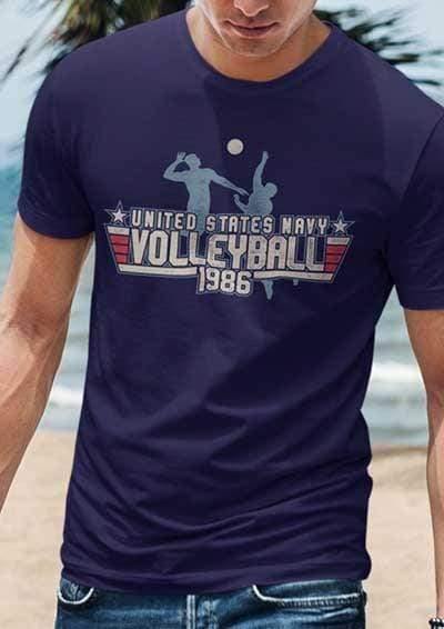 US Navy Volleyball 1986 T-Shirt - Off World Tees
