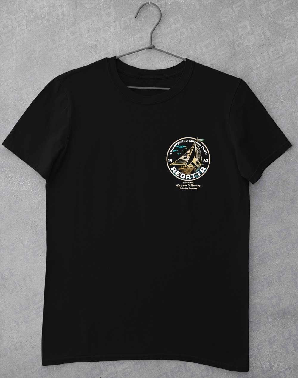 Zihuatanejo Sailing Regatta 1963 T-Shirt S / Black - Off World Tees