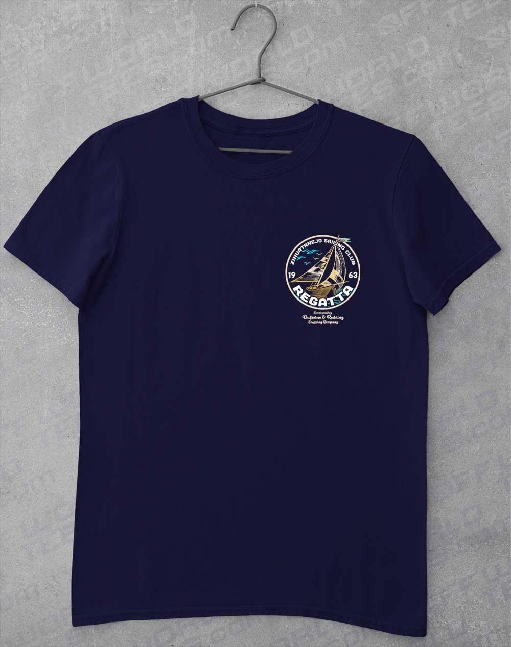 Zihuatanejo Sailing Regatta 1963 T-Shirt S / Navy - Off World Tees