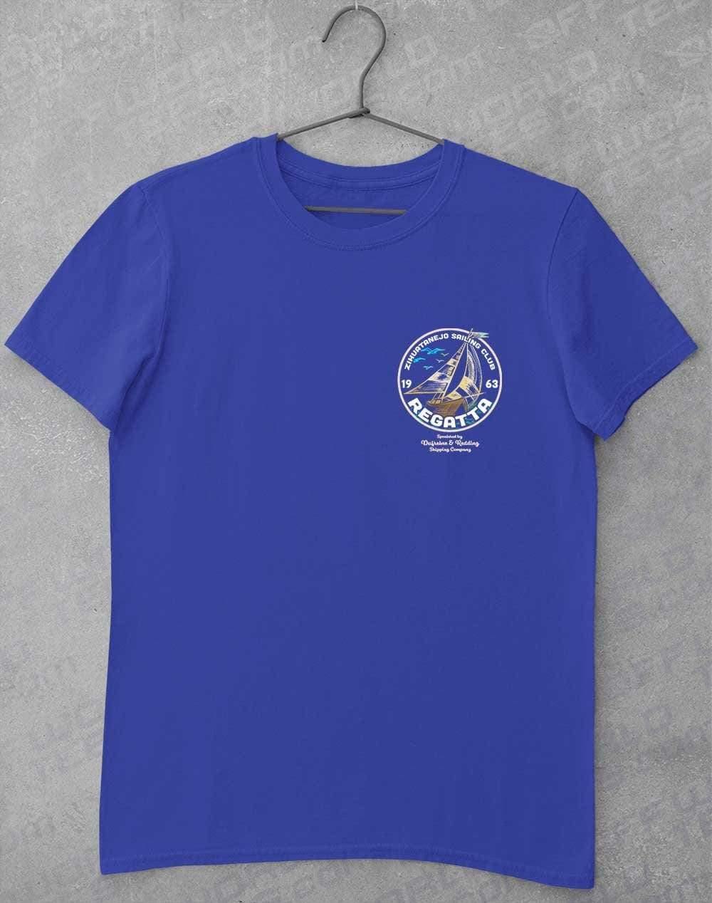 Zihuatanejo Sailing Regatta 1963 T-Shirt S / Royal - Off World Tees