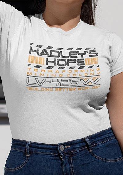 LV-426 Hadleys Hope Womens T Shirt - Aliens Inspired