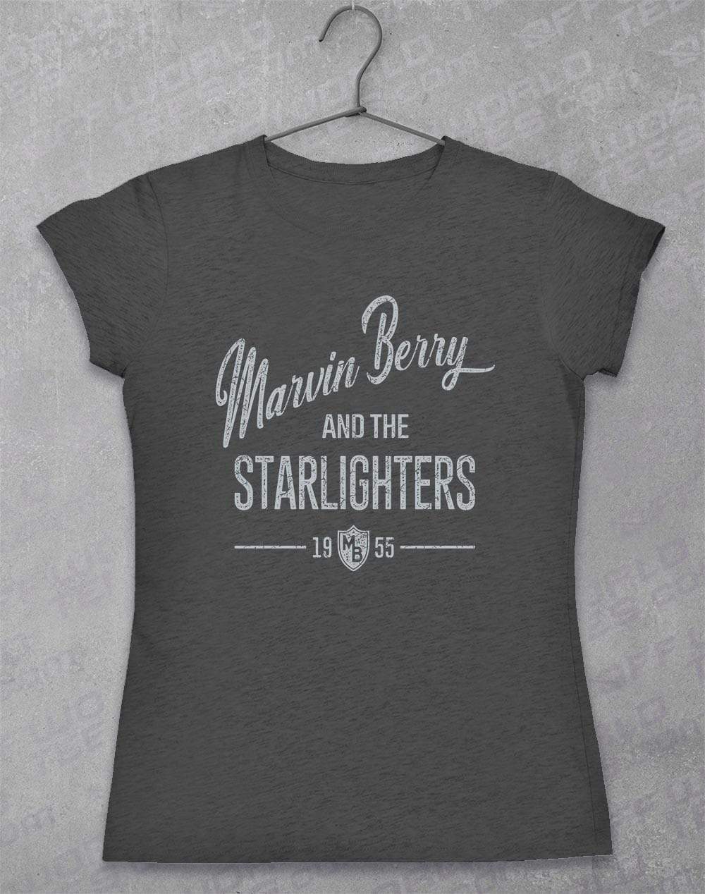 Marvin Berry and the Starlighters Women's T-Shirt 8-10 / Dark Heather  - Off World Tees