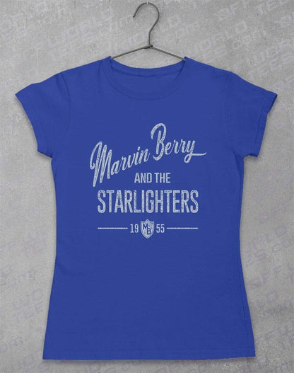 Marvin Berry and the Starlighters Women's T-Shirt 8-10 / Royal  - Off World Tees