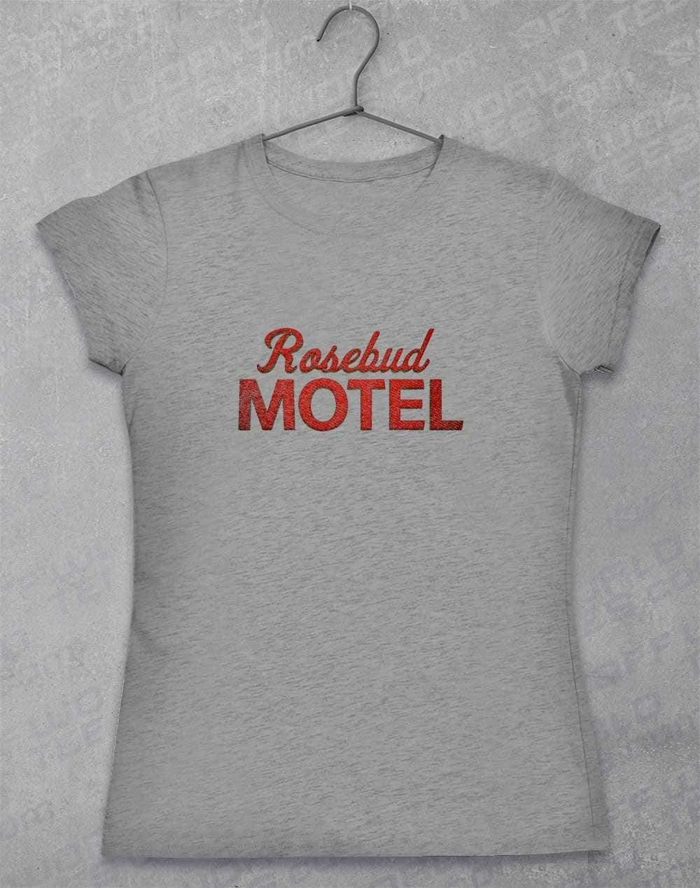 Rosebud Motel Womens T-Shirt 8-10 / Sport Grey - Off World Tees