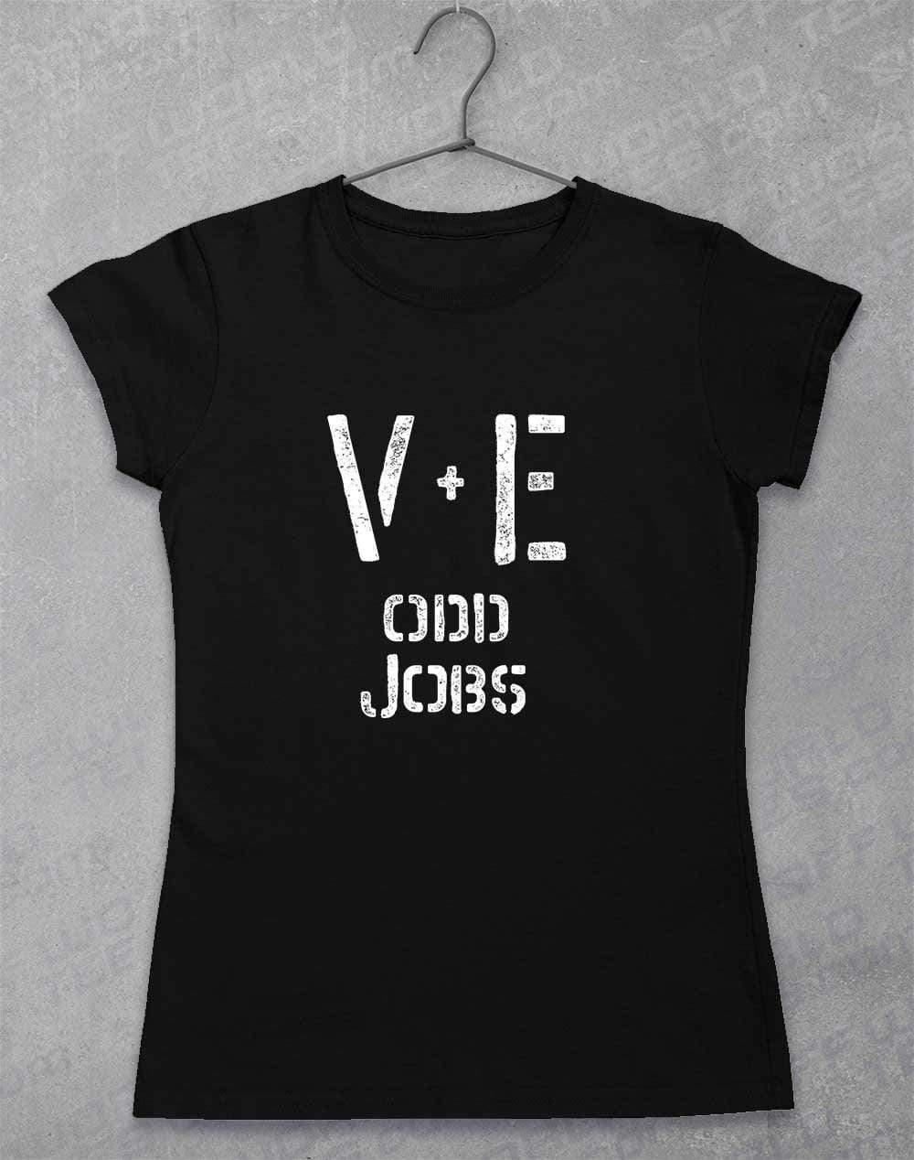Val and Earl's Odd Jobs Women's T-Shirt 8-10 / Black - Off World Tees