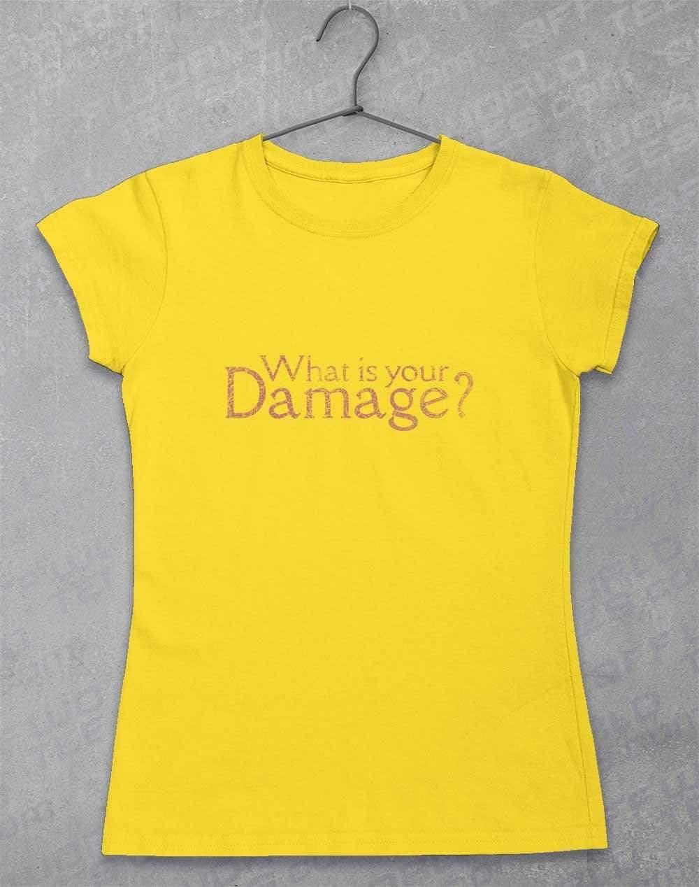 What is your Damage Womens T-Shirt 8-10 / Daisy - Off World Tees