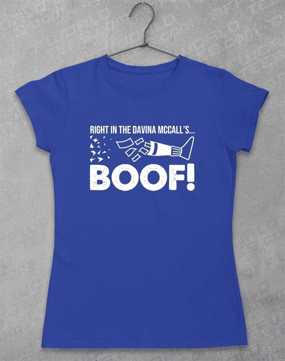 Winston's Leg Boof Women's T-Shirt 8-10 / Royal - Off World Tees