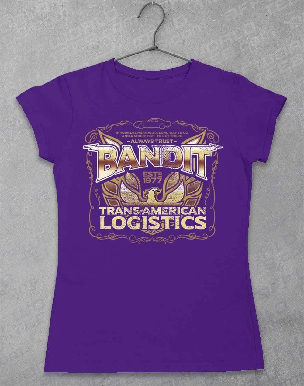 Bandit Logistics 1977 Womens T-Shirt 8-10 / Lilac - Off World Tees