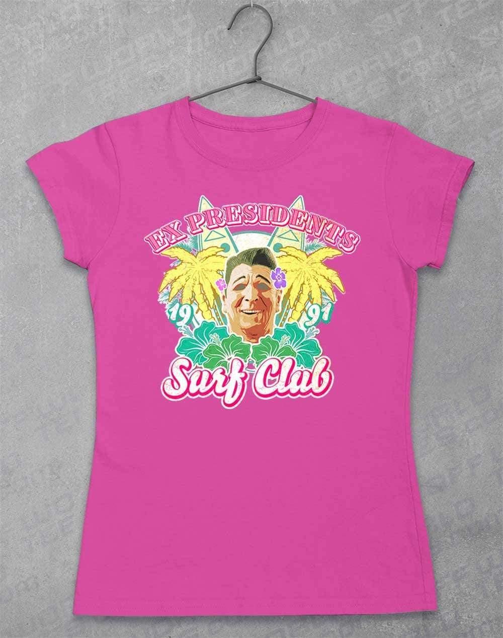 Ex Presidents Surf Club Womens T-Shirt 8-10 / Azalea - Off World Tees