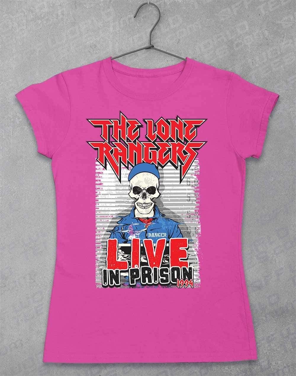 Lone Rangers Live in Prison 1994 Womens T-Shirt 8-10 / Azalea - Off World Tees