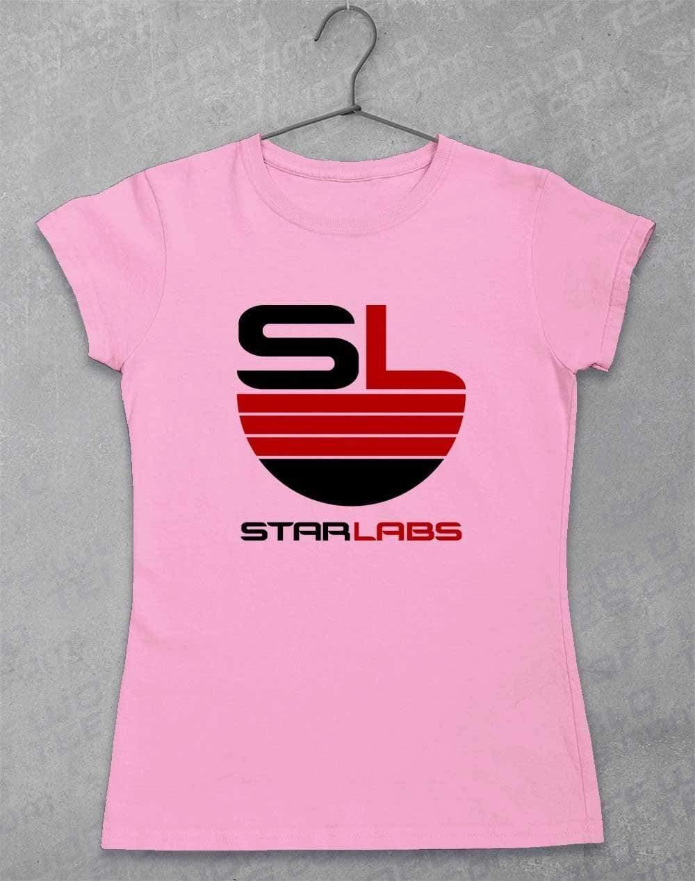 Star Labs Logo Womens T-Shirt 8-10 / Light Pink - Off World Tees