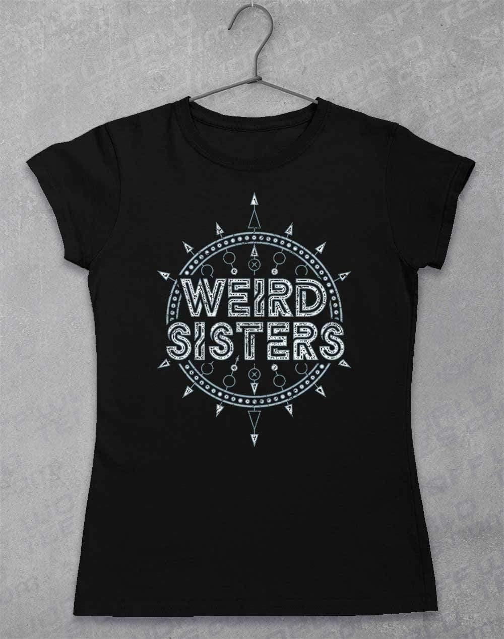 Weird Sisters Band Logo Womens T-Shirt 8-10 / Black - Off World Tees