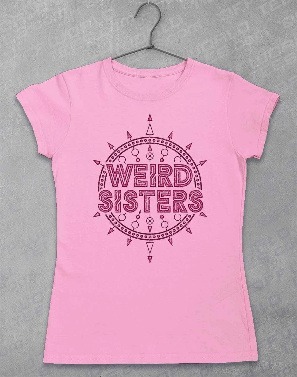 Weird Sisters Band Logo Womens T-Shirt 8-10 / Light Pink - Off World Tees